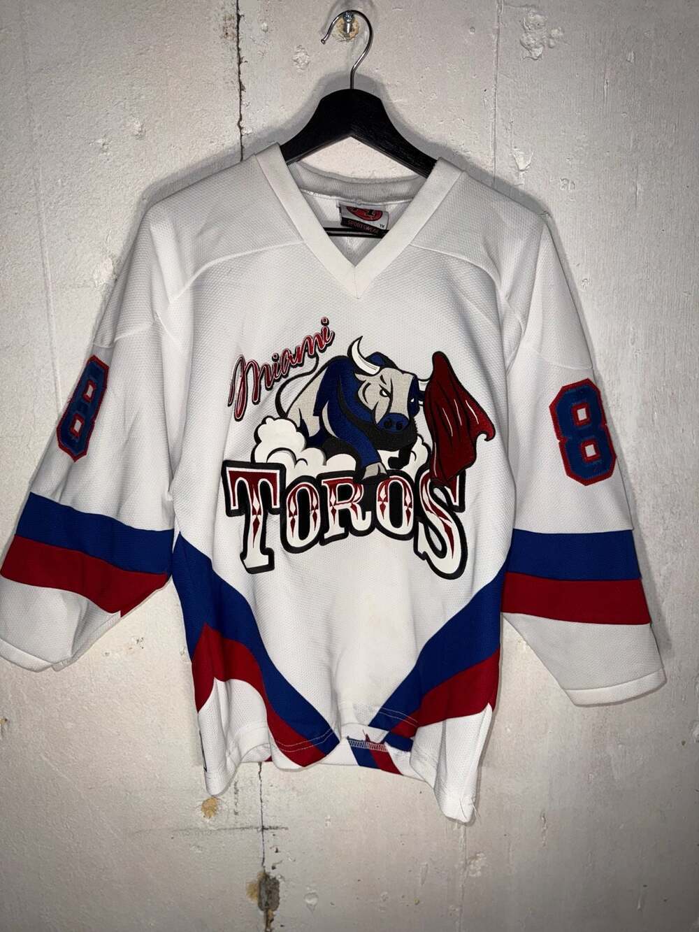 Vintage Miami Toros K1 Sportswear Youth Hockey Jersey #88 Kent